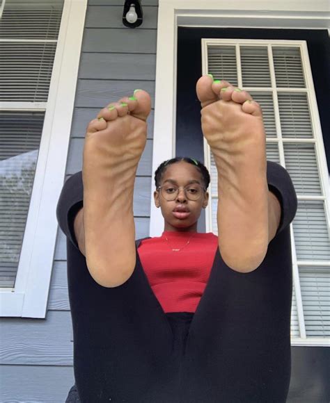 cute ebony feet